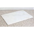 Hds Trading 12 x 16 Marble Cutting Board, White ZOR95882